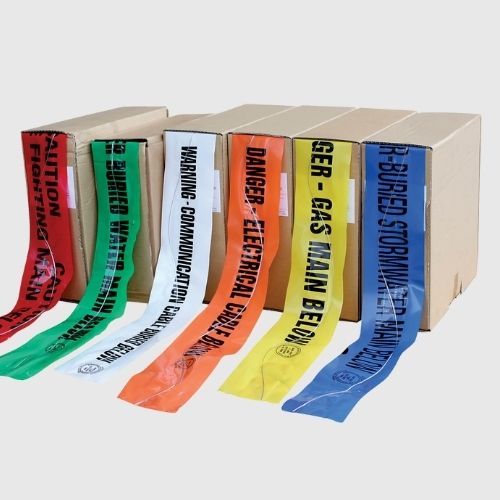 Underground Warning Tape with Tracer Wire