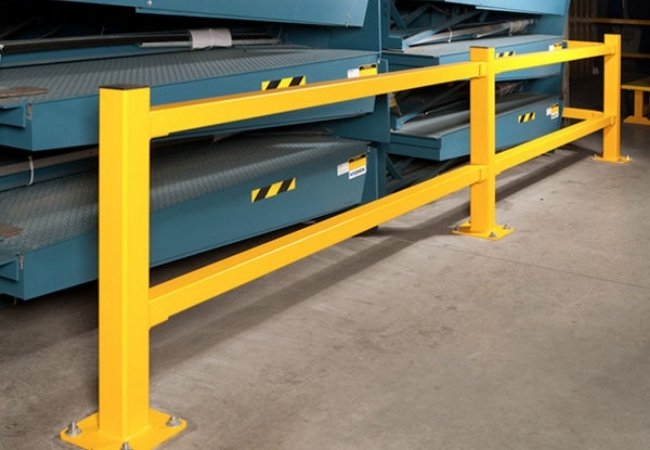 guardrail for machinery guards