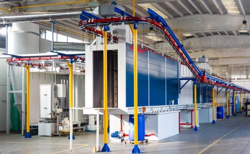 Automatic Powder Coating Line