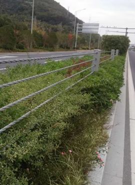 Cable Guardrail for Medians