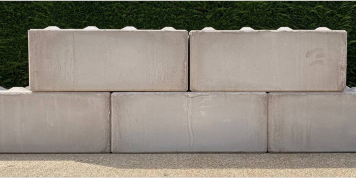 Betonbarriereblöcke