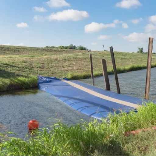 Control Barrier for Waterways and coastlines