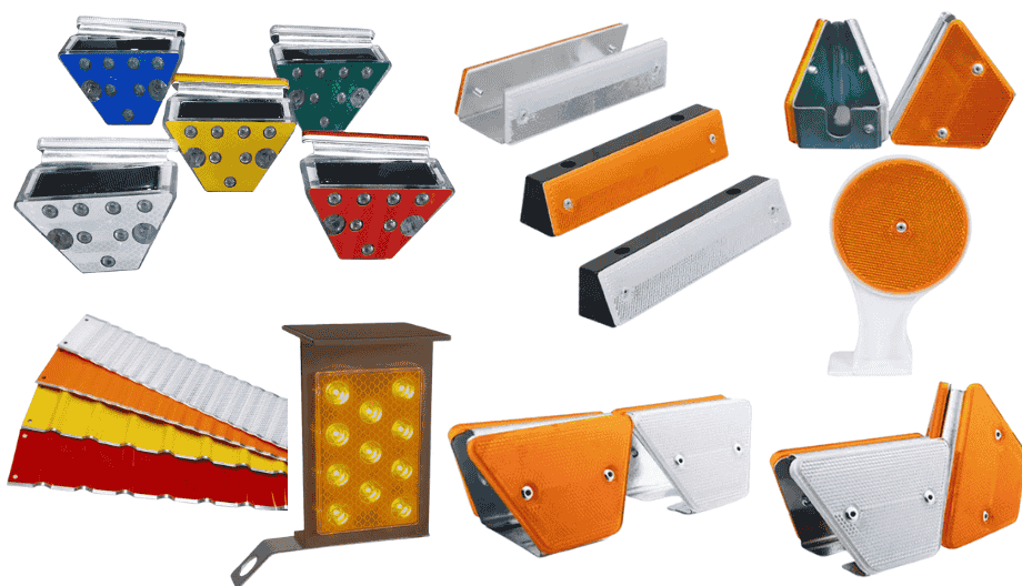 Reflectores de barandilla personalizados