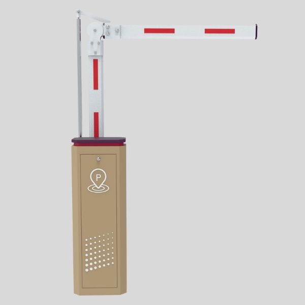 Barrera de brazo plegable