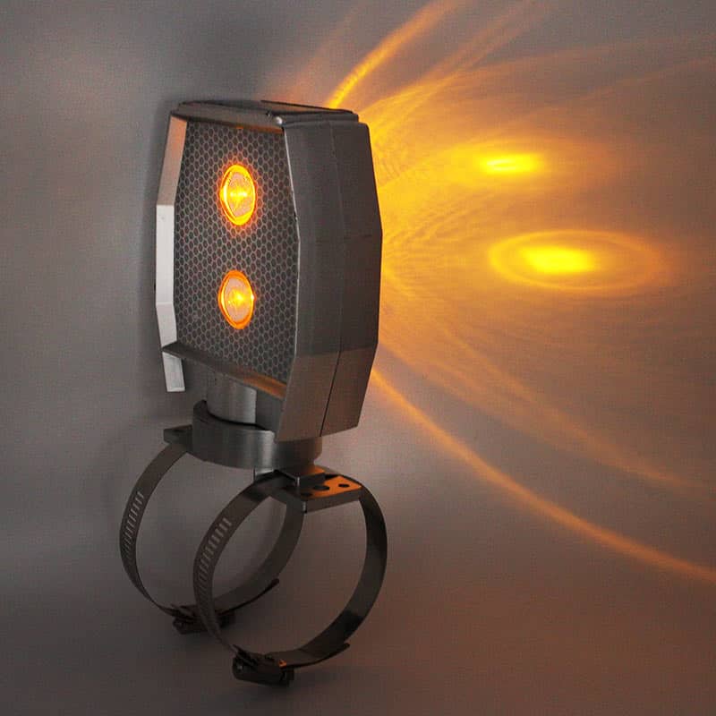 Luz de poste delineador de barandilla