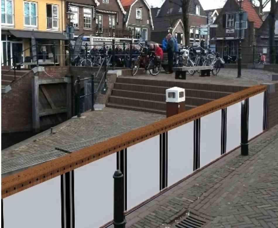 How do Self-closing Flood Barrier Prevent Flood?