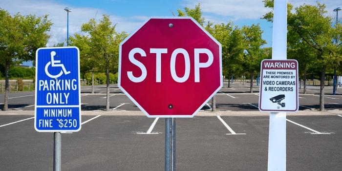 Señalización del estacionamiento