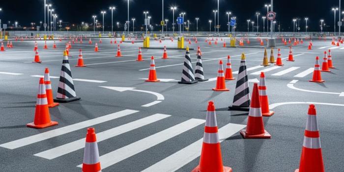 Control de tráfico en estacionamientos