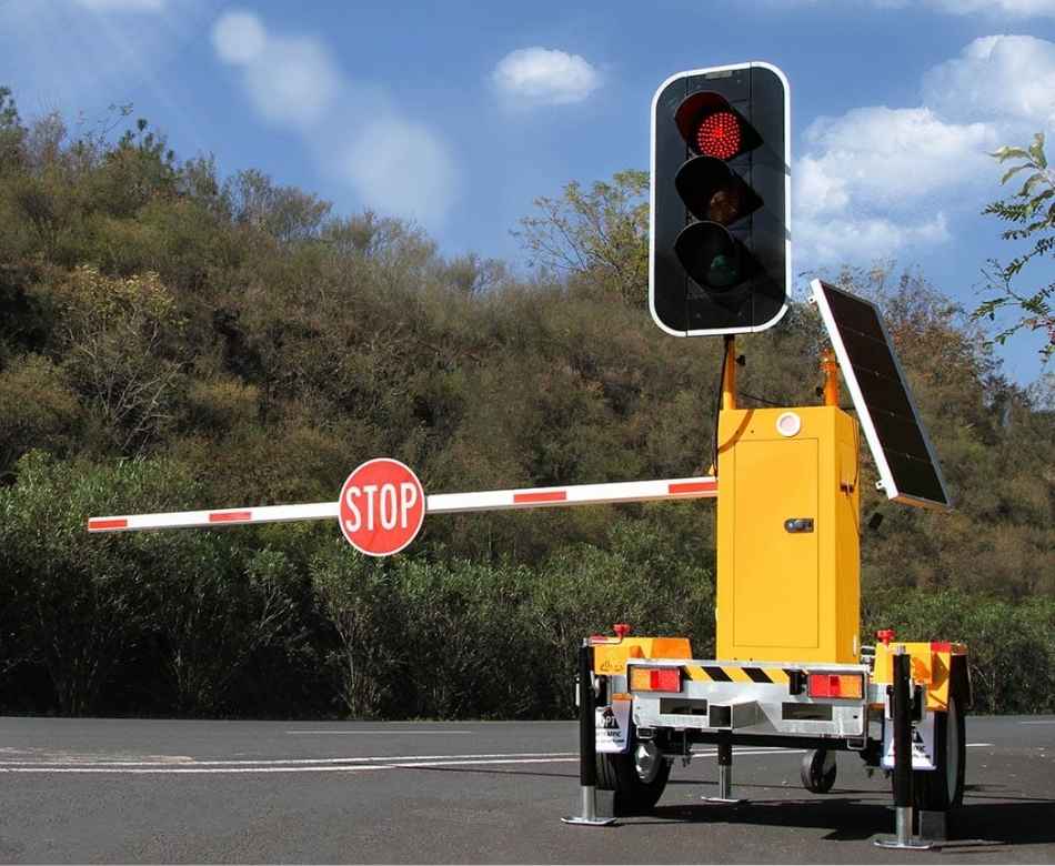 Puerta de barrera portátil