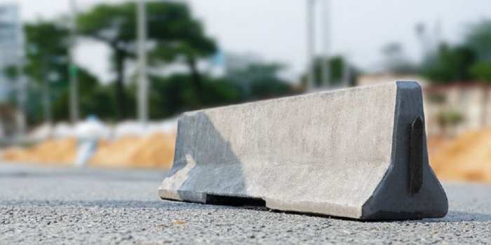 Tragbare Betonbarriere