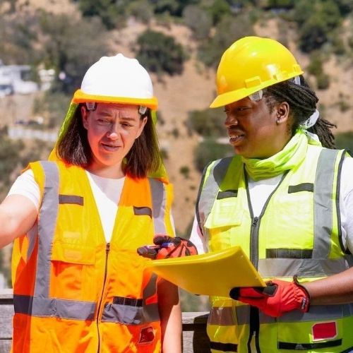 Ropa de trabajo reflectante