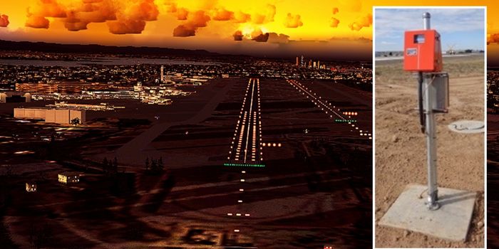 Runway End Identifier Lights