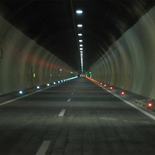 Reflector de barandilla de túnel