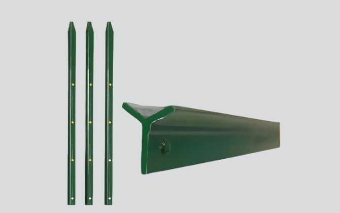 Y Shaped Fence Post