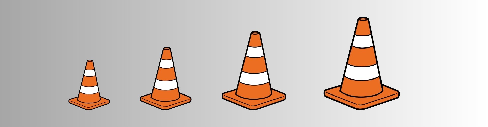 размеры дорожного конуса