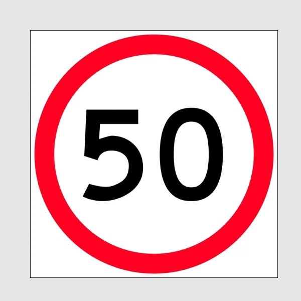 50km in Roundel Sign