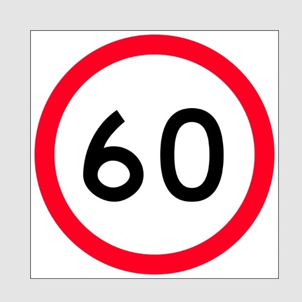 60km in Roundel Sign