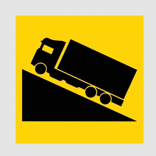 Decent Left Truck Multi Message Sign