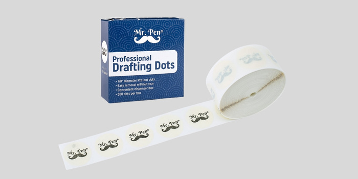 Zeichenpunkte-Klebeband