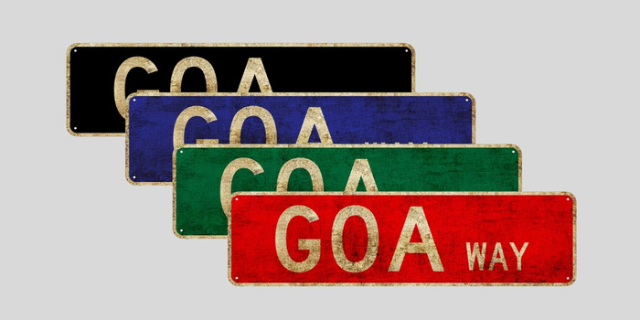 GOA Way Sign