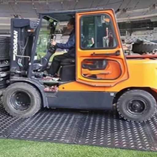 Bodenschutzmatten für Baustellen