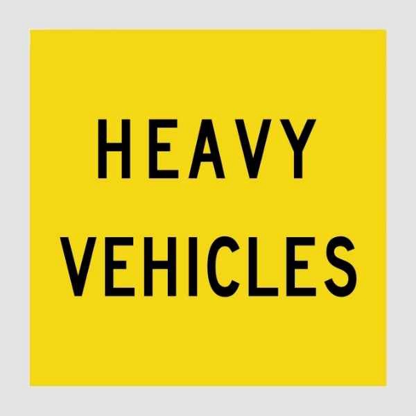 Heavy Vehicles Multi Message Sign