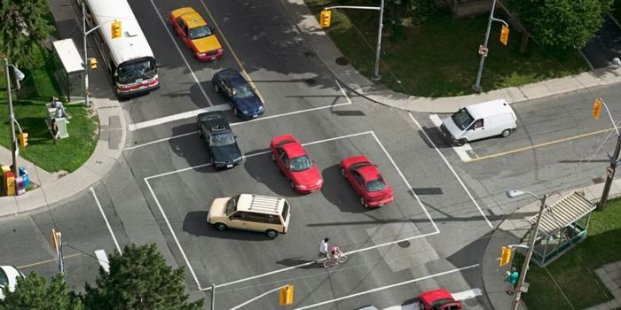 Intersection With Traffic Lights