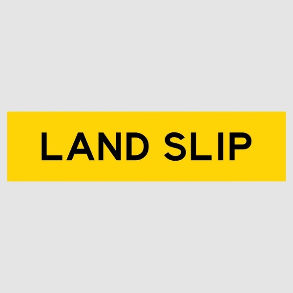Land Slip Multi Message Sign
