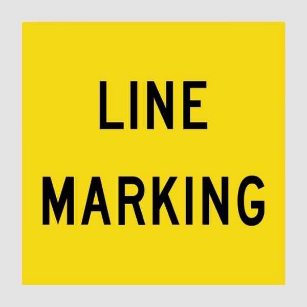 Line Marking Multi Message Sign