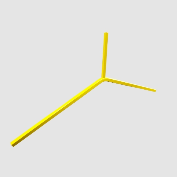 Multi Message Biop Sign Y Leg Yellow Straight Feet