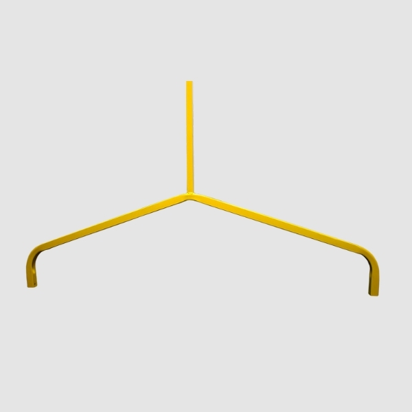 Multi Message Bipod Sign Leg Yellow Curved Feet