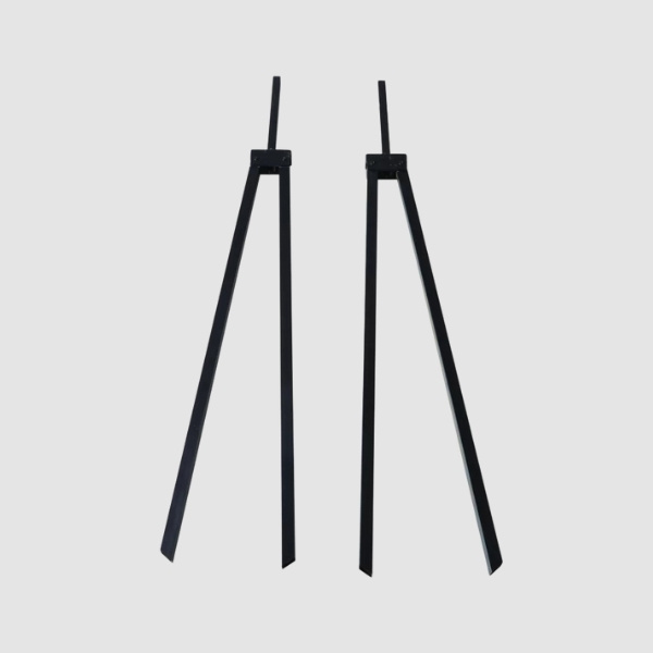 Multi Message Sign Bipod Black Folding Leg