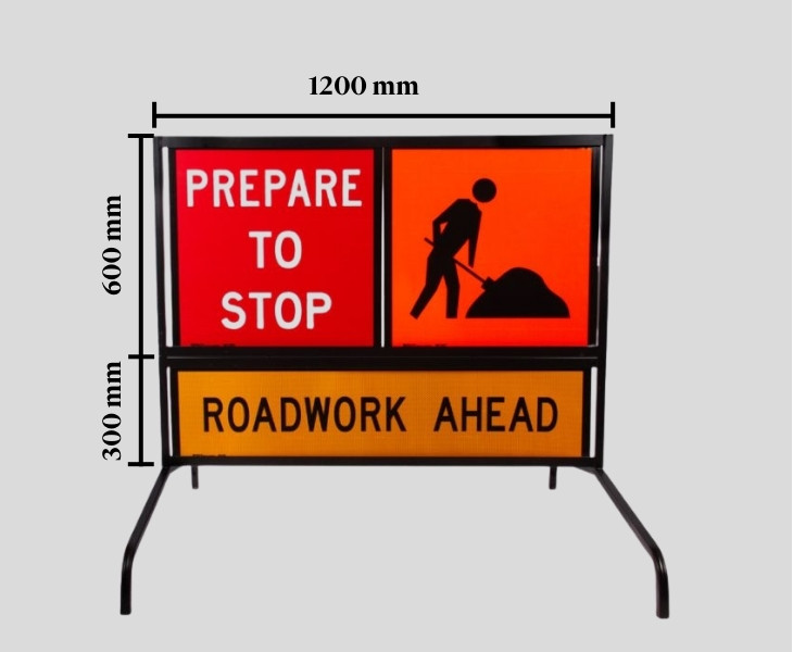 Multi Message Sign Frame 1200 x 900mm