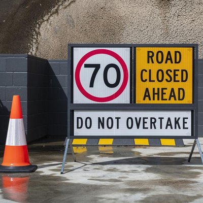 Multi Message Sign in Industrial Sites
