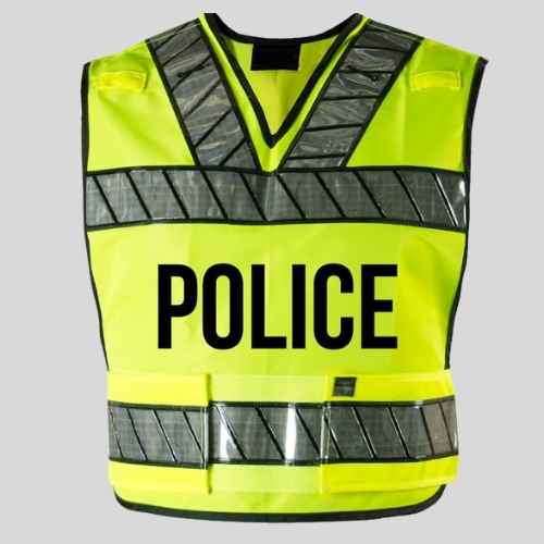 Gilet de sécurité de la police