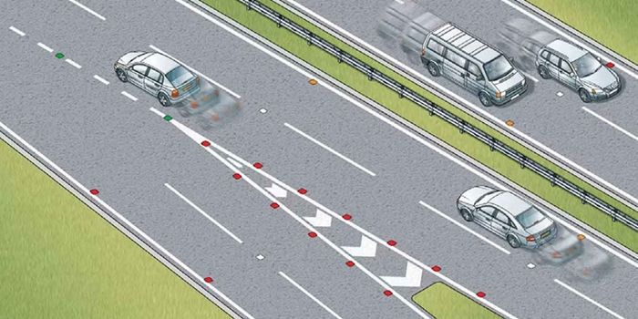 Significado de los tacos reflectantes