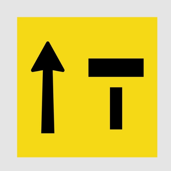 Right Lane of Two Lane Closed Multi Message Sign