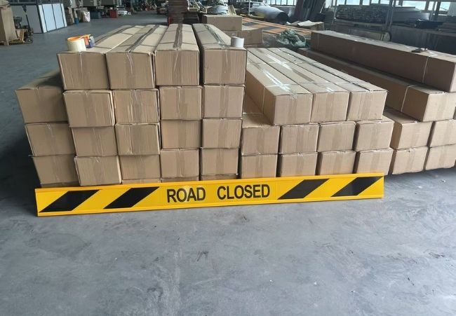 Road Closed Barrier Board