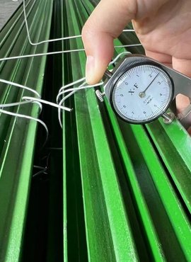 Star Pickets Thickness Inspection