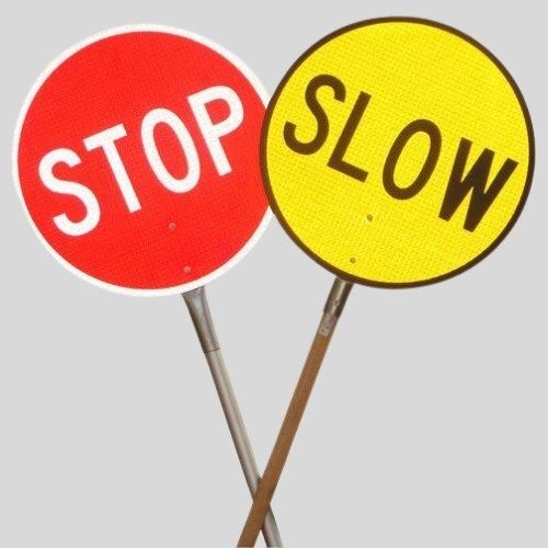 Controle de tráfego Pare os morcegos lentos