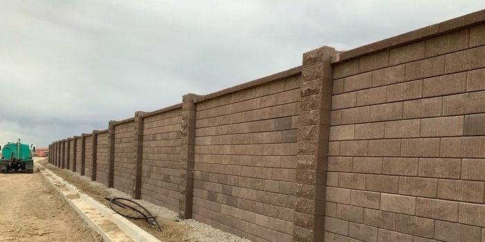 Brick Noise Barrier
