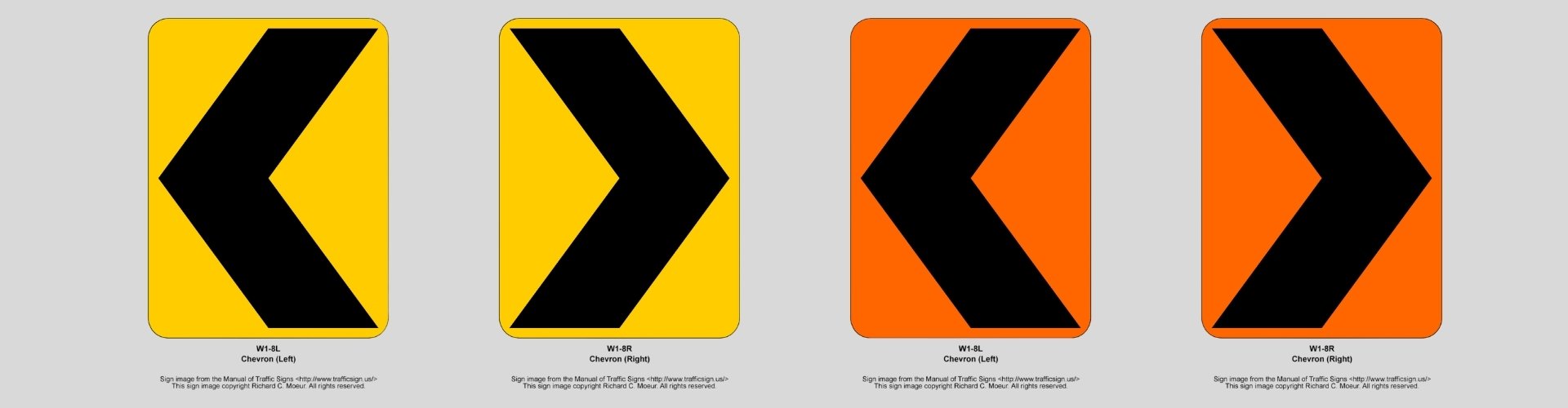 Bedeutung des Chevron-Zeichens