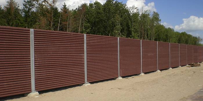 Concrete Noise Barrier