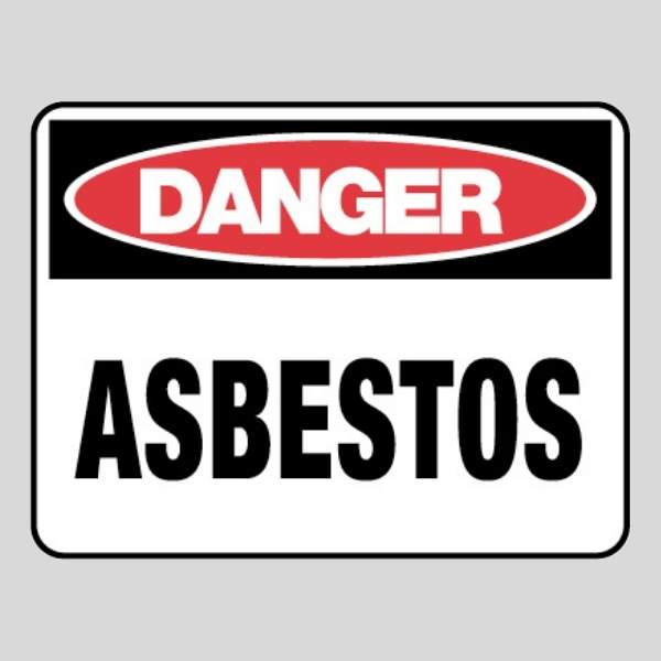 Danger Asbestos Sign