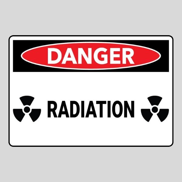 Danger Radiation Sign