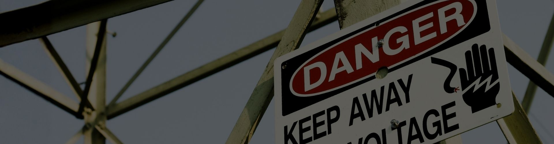 Danger Sign Banner