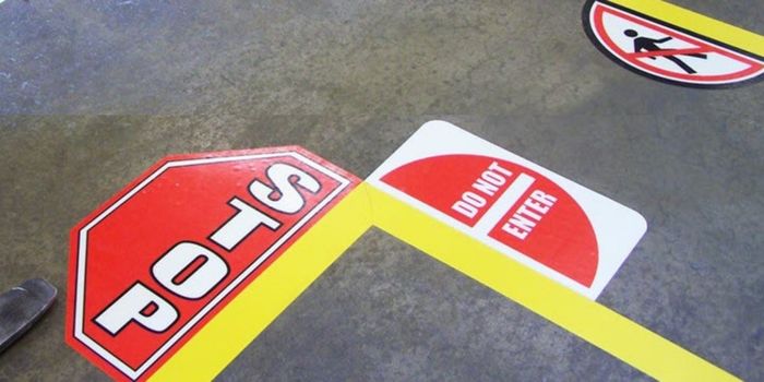 Floor Marking Signs