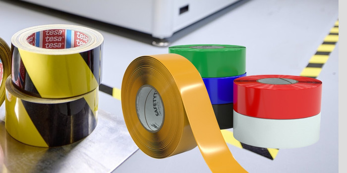 شريط تحديد الأرضيات