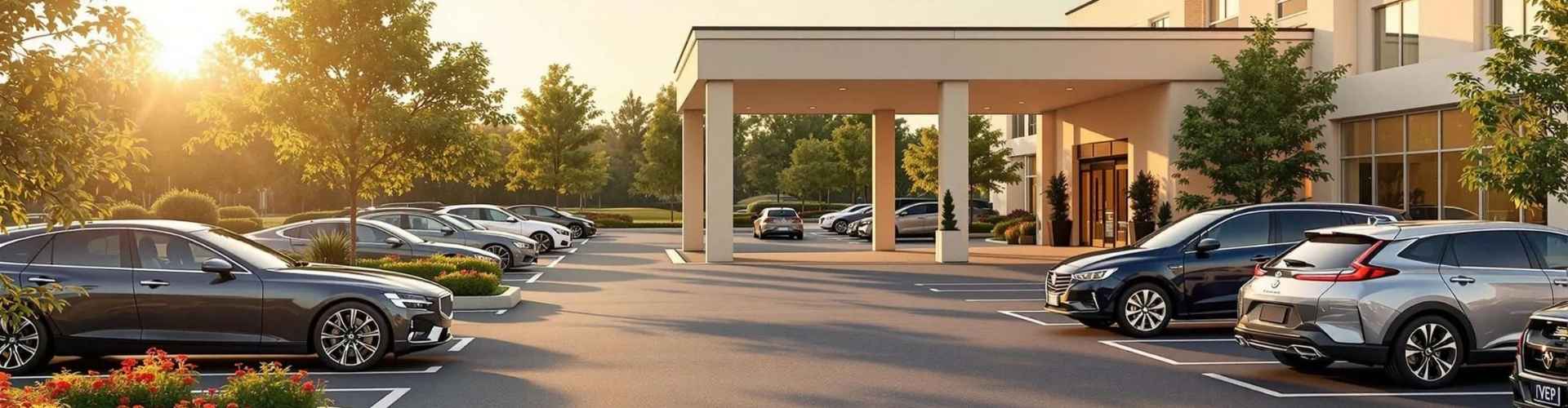 موقف سيارات الفندق