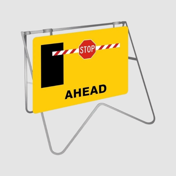 لافتة حامل متأرجح أمامية